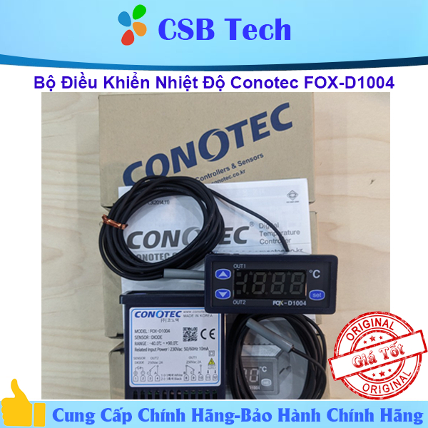 Bộ điều khiển nhiệt độ CONOTEC FOX D1004