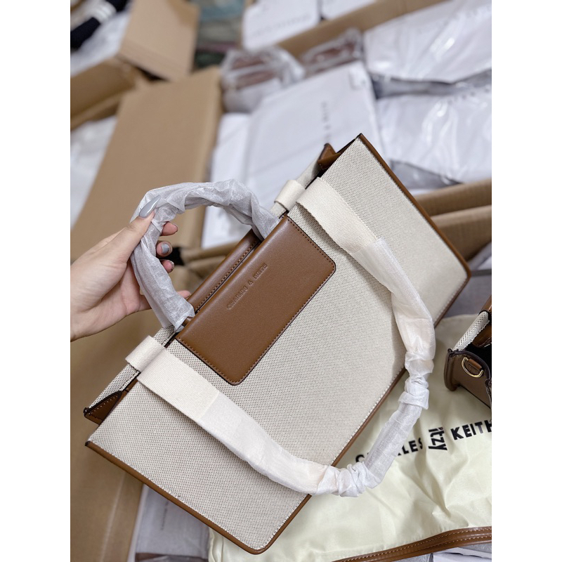 Túi Cê ka vải quai xách vintage size 21-38 kèm dây đeo chéo hàng QC cao cấp