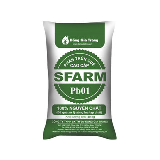 Túi 5kg - Phân trùn quế cao cấp Sfarm - nguyên chất, phân hữu cơ, tốt cho cây trồng