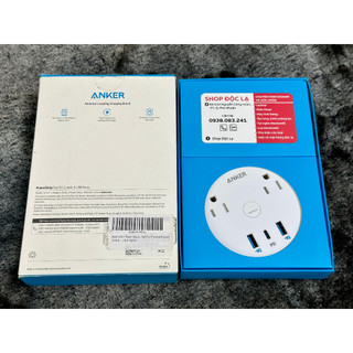 Ổ cắm điện Anker PowerStrip Pad PD 2 with 3 USB Ports A2767