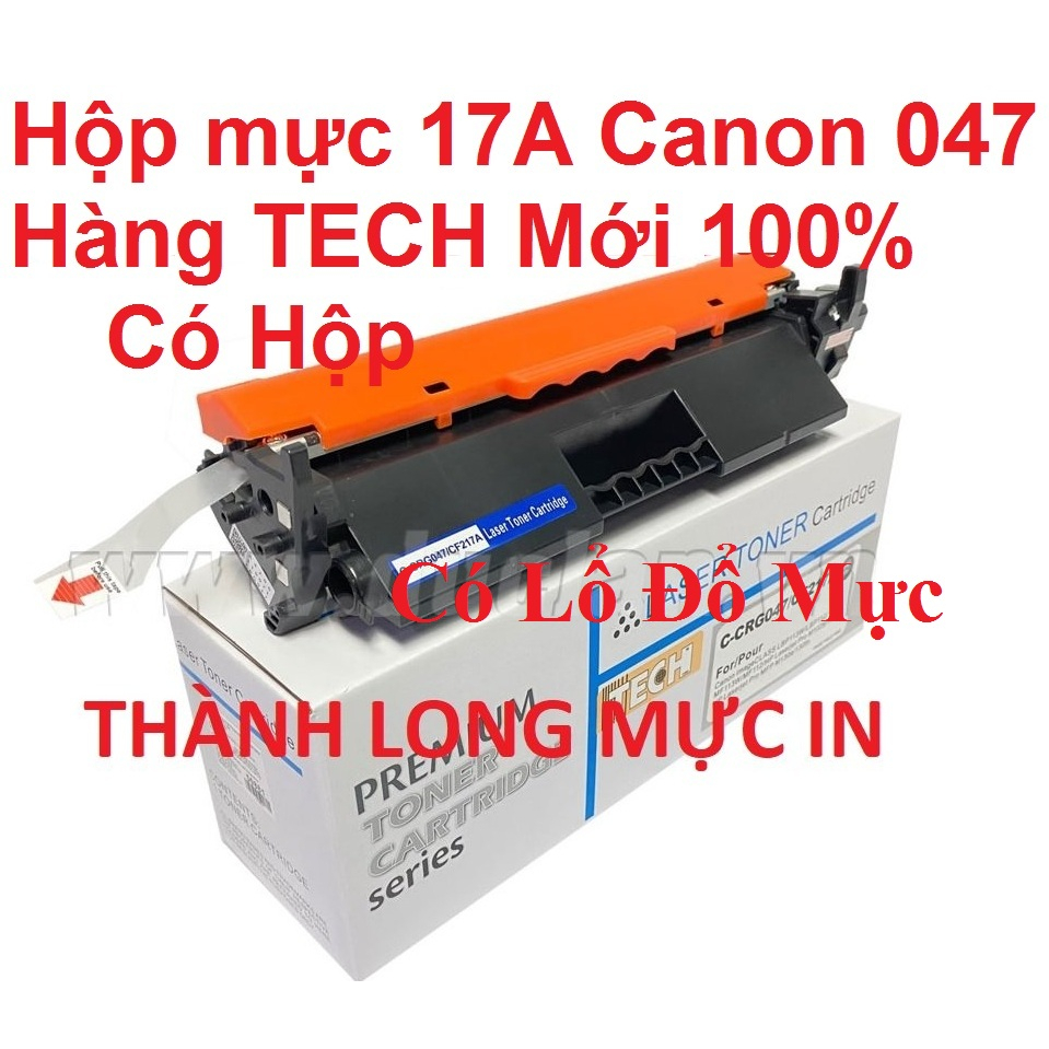 Hộp mưc 047/17A Mực in Canon LBP 113w 112 MF113w 112w -CÓ LỔ ĐỔ MỰC- HP Pro M102w,M102a,M130fn,M130fw,M130a, MFP M130w
