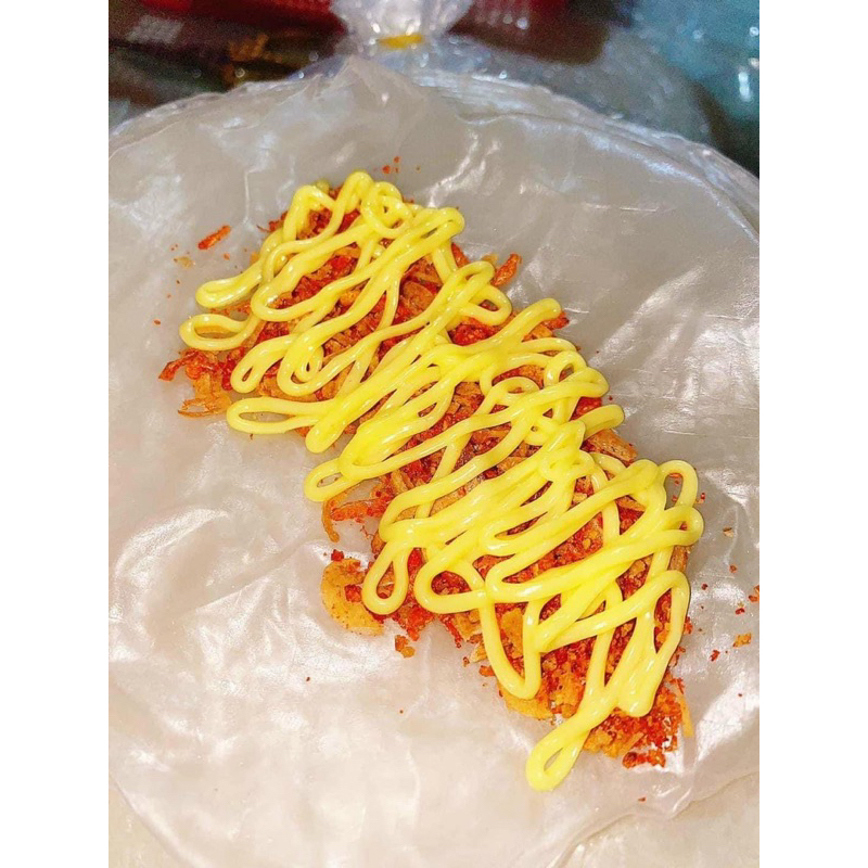 Set Bánh Tráng Phơi Sương Kèm Hành Phi Muối Tép Tặng Kèm Bơ Trứng Siêu Béo