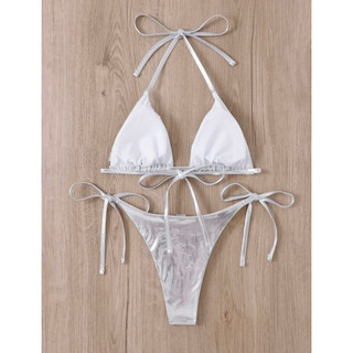[ORDER WEB]Bộ bikini 2m màu bạc hot hott