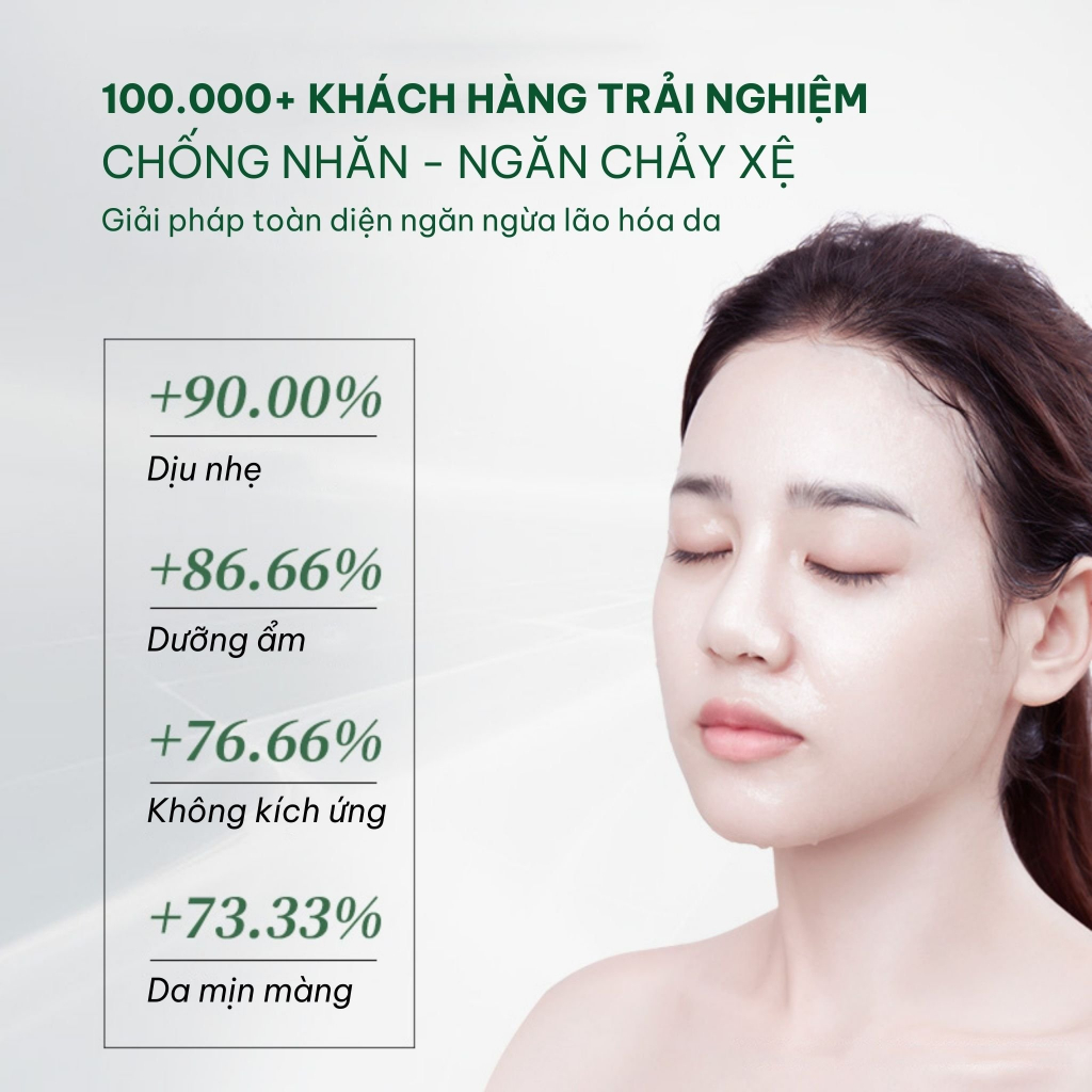 Mặt nạ khô lạnh SWIFEEL collagen tươi, công nghệ sấy lạnh âm 40 độ C, tái tạo, làm dịu da, căng bóng và săn chắc da