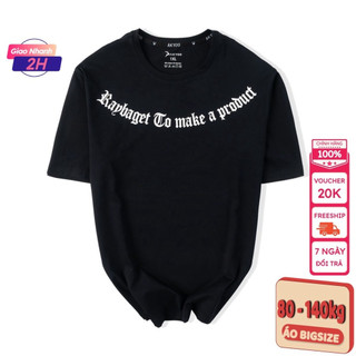 Áo thun big size nam CO GIÃN thấm hút mồ hôi size 80-140kg