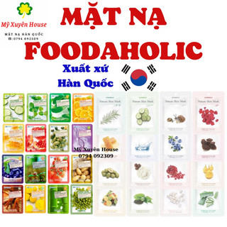 Mặt Nạ 3D Foodaholic Chính Hãng Hàn Quốc