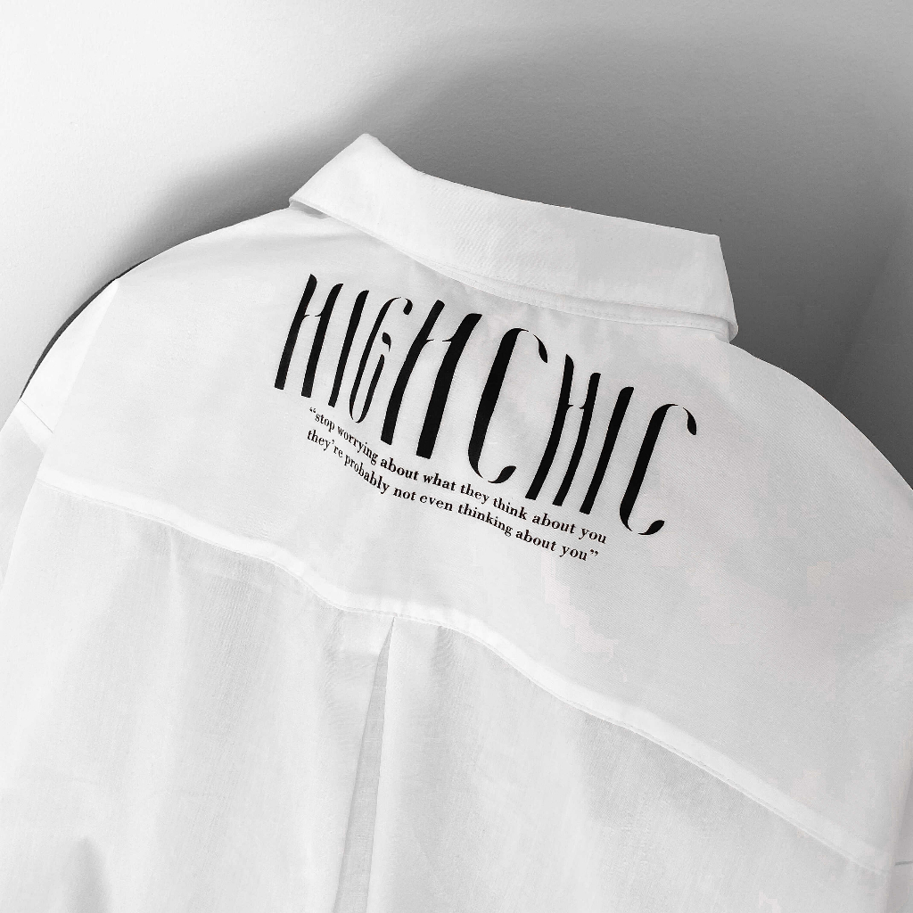 DAWN SHIRT - SƠ MI TRẮNG OVERSIZE HIGHCHIC