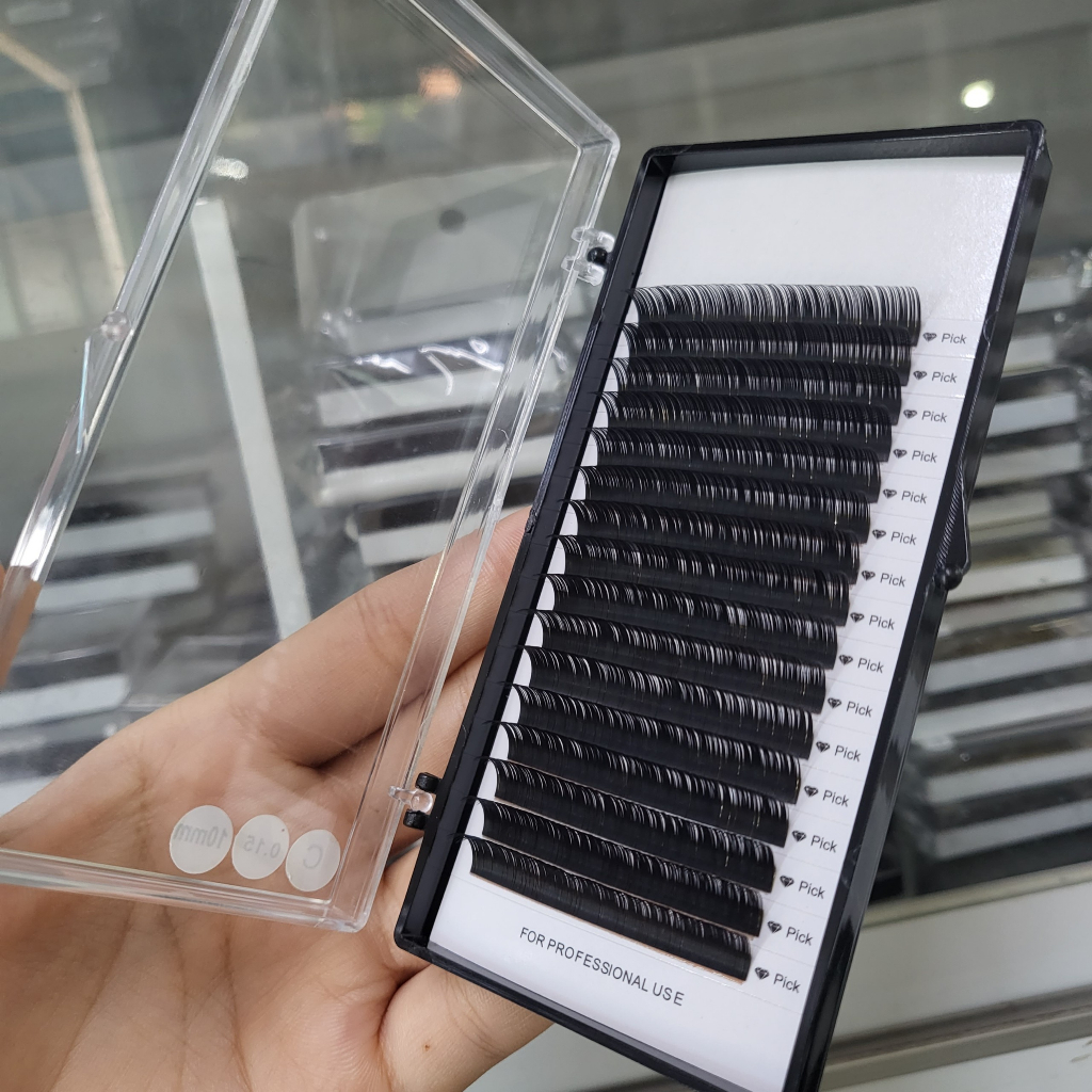 Mi khay (mi nối) độ cong C silk chuẩn Hàn