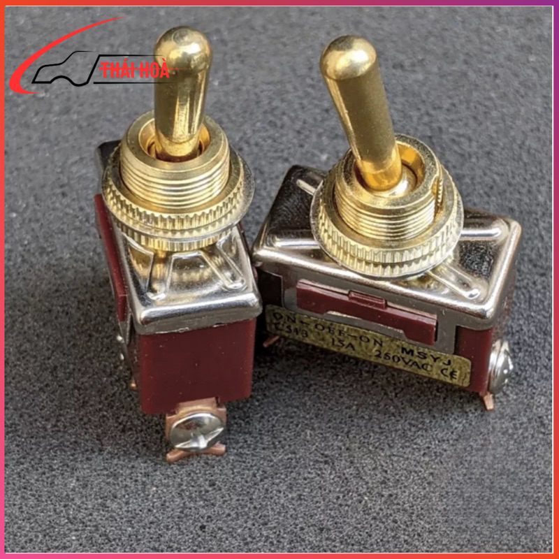 Công tắc gạt 2 chân 3 chân ON/OFF và ON/OFF/ON không nhả và tự nhả