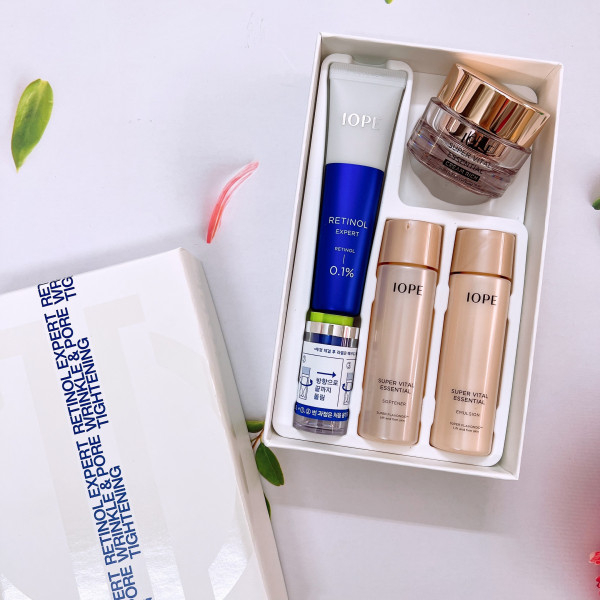 Set Kem Chống Lão Hoá Đẩy Lùi Nếp Nhăn Mới Ra Mắt Iope Retinol Expert 0.1%