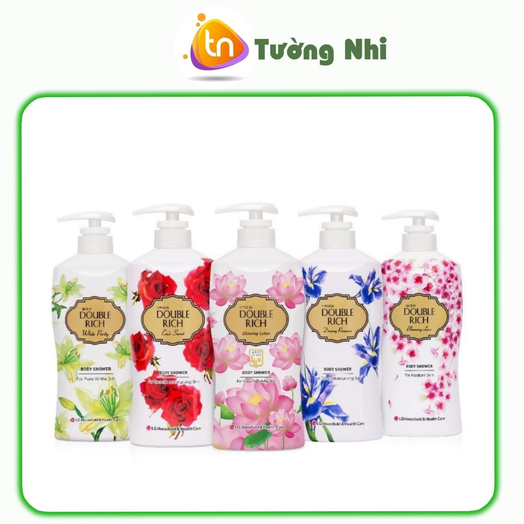 Sữa Tắm DOUBLE RICH Dưỡng Ẩm Lưu Hương 550g - 800g