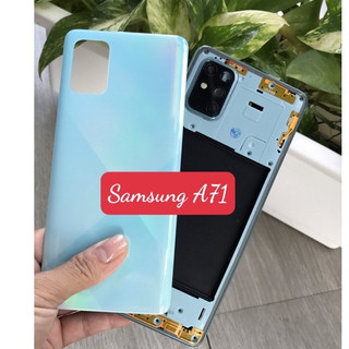 Bộ vỏ samsung A71 có phím bấm ,khay sim, kính camera