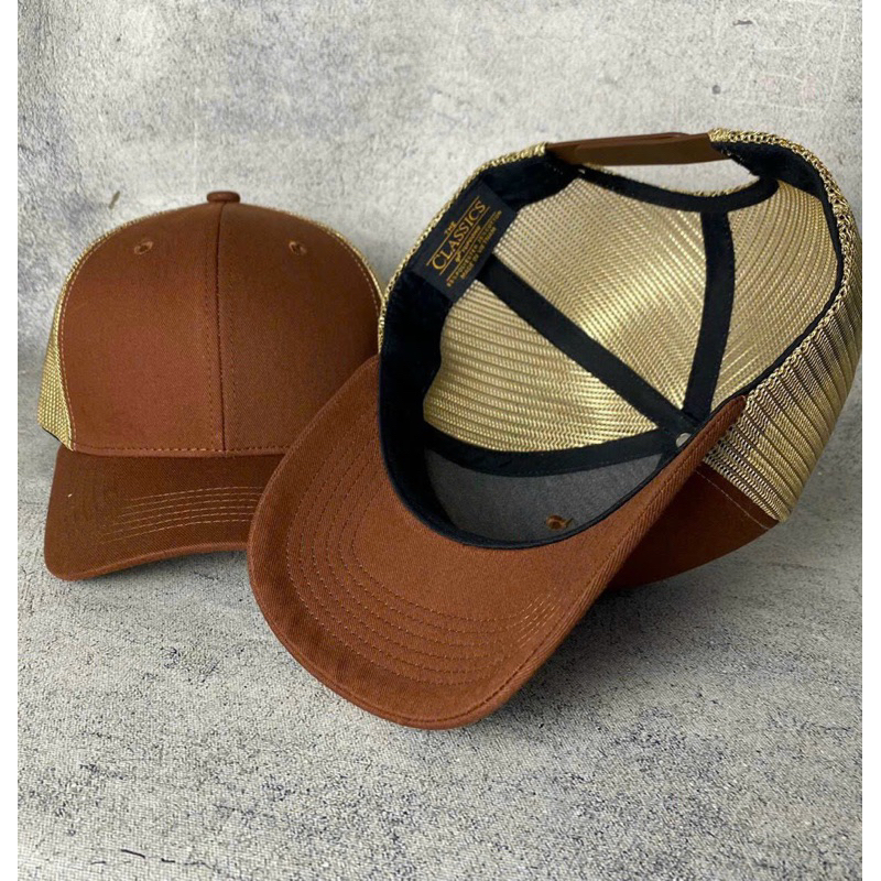 Nón kết trơn phối lưới, nón bóng chày