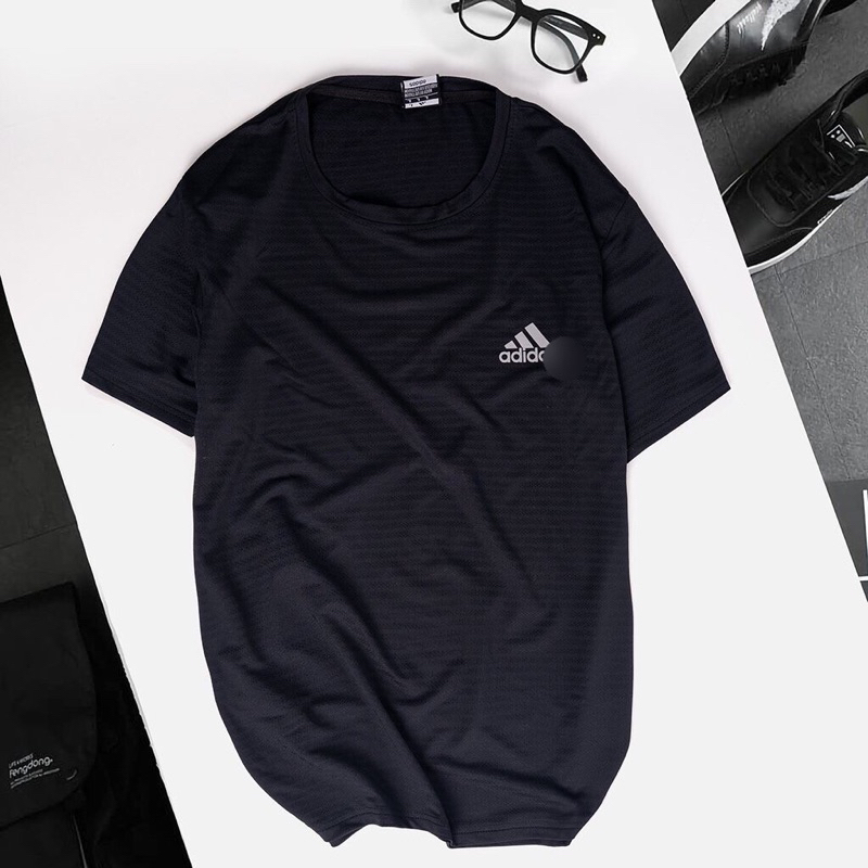 Áo thun Adid a s thể thao nam cộc tay cổ tròn chất thun thông hơi cao cấp thời trang trẻ trung năng động