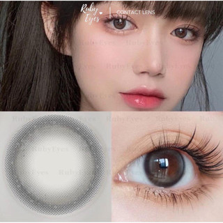 Ruby eyes kính áp tròng mẫu xám tornado gray silicone hydrogel ruby eyes, lens full độ cận ruby eyes contact lens
