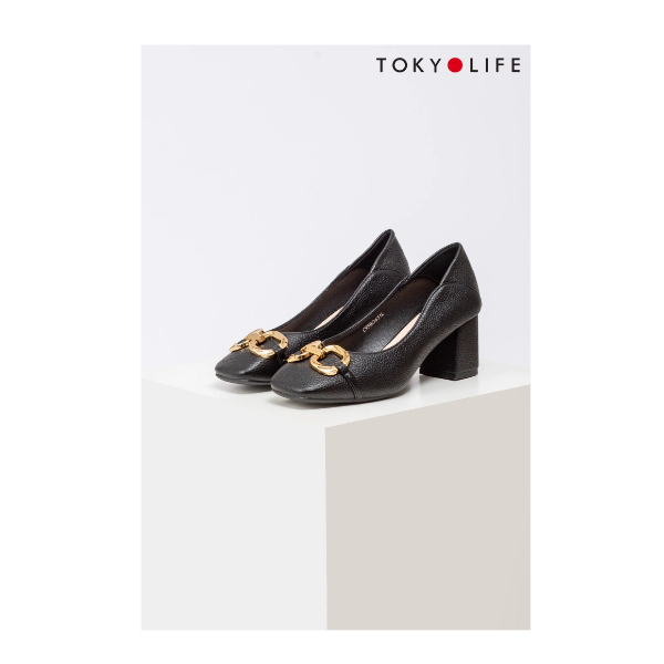 Giày cao gót NỮ thời trang mũi vuông TOKYOLIFE C9SHO631L