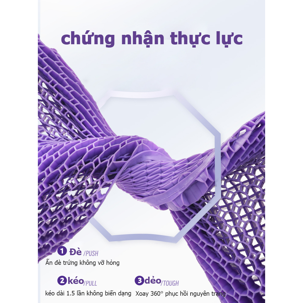 Bản U mới đệm ngồi silicon Đệm Ngồi 3D Lớp cao su tổ ong Thoáng khí Văn phòng Xe hơi Giảm mệt mỏi