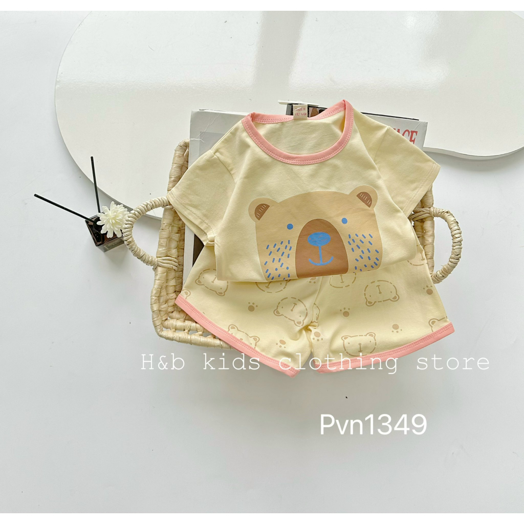 Bộ Đồ cho bé gái,bộ quần áo cotton dành cho bé trai, bé gái mặc nhà mùa hè