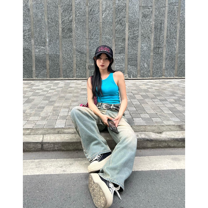 SAND WASHING DENIM PANTS - QUẦN JEAN MÀU CÁT SXINVASION