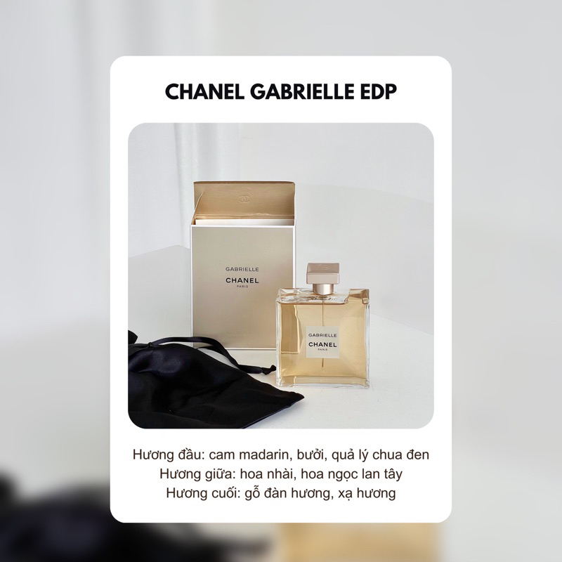 Nước hoa nữ tính, sang chảnh Gabrielle 100ml EDP