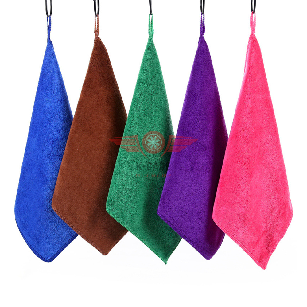 Khăn lau ô tô, lau bếp, lau kính, lau bàn, lau tay đa năng siêu thâm hút không rụng lông, không làm xước bề mặt Kcare