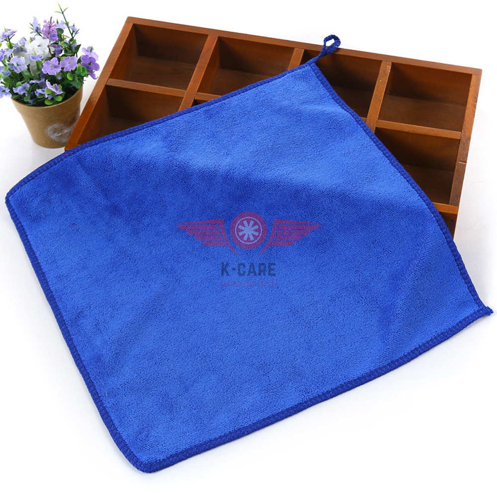 Khăn lau xe, lau bếp, lau kính, lau bàn lau tay đa năng chất liệu Microfiber không rụng lông không làm xước bề mặt Kcare