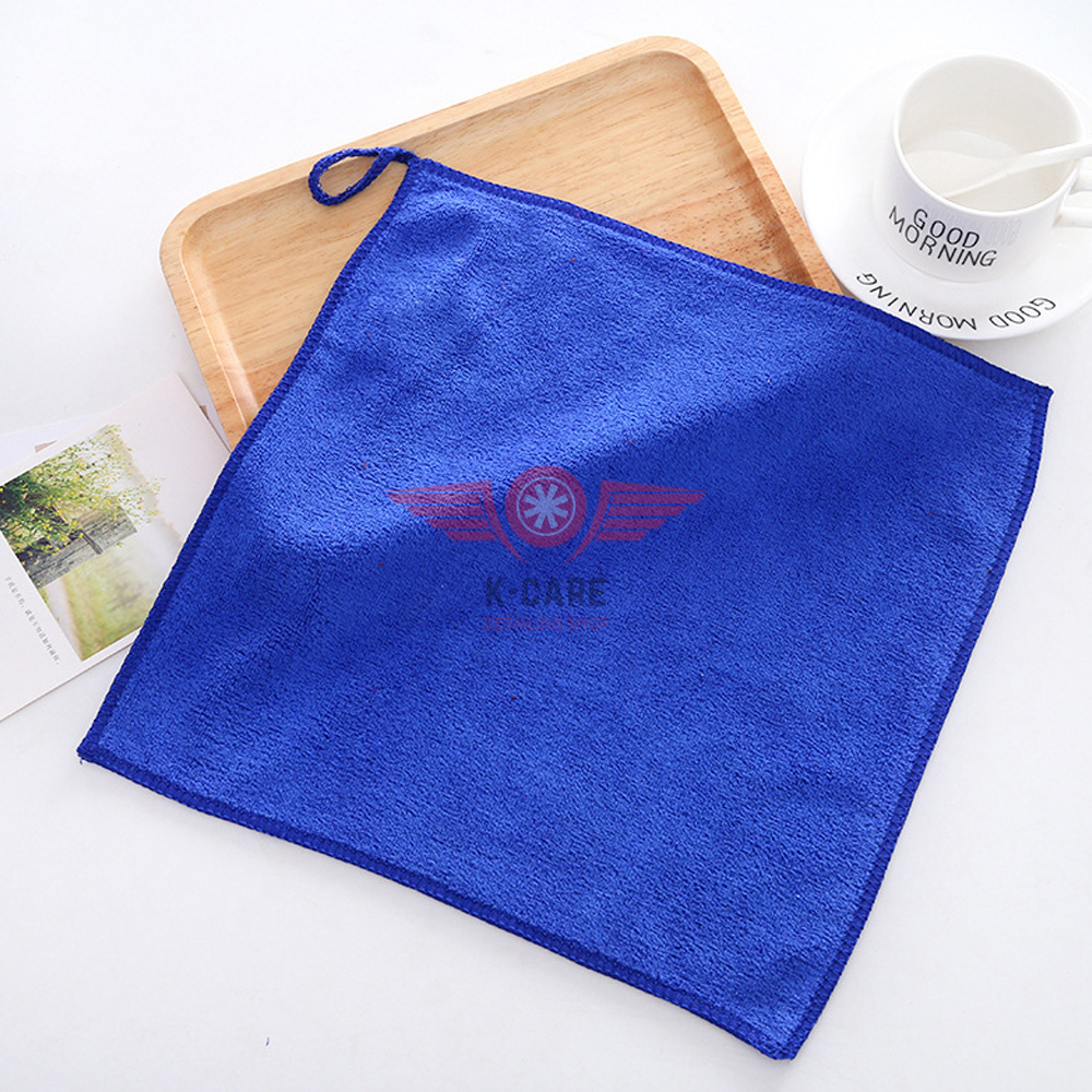 Khăn lau ô tô, lau bếp, lau kính, lau bàn, lau tay đa năng siêu thâm hút không rụng lông, không làm xước bề mặt Kcare