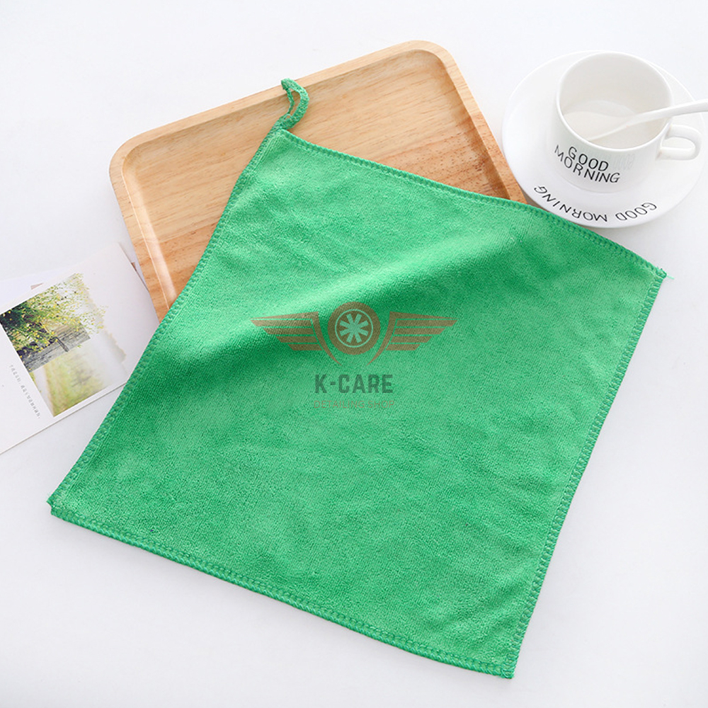 Khăn lau ô tô, lau bếp, lau kính, lau bàn, lau tay đa năng siêu thâm hút không rụng lông, không làm xước bề mặt Kcare