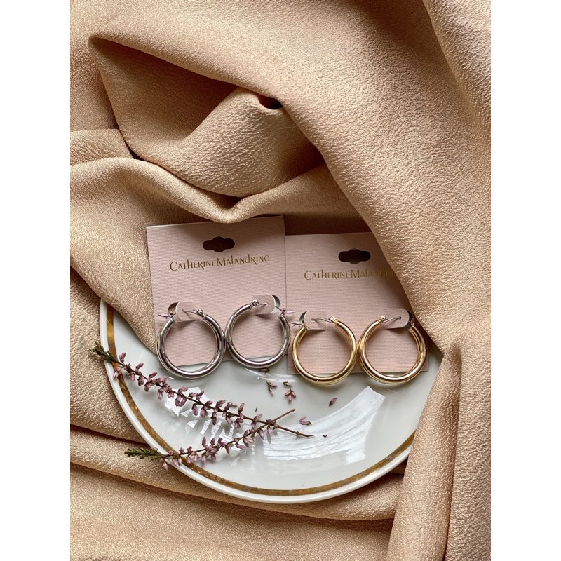 Pass khuyên tai tròn hàng order Đức