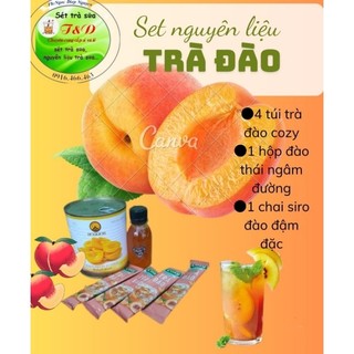 [20-30 LY] COMBO TRÀ ĐÀO,TRÀ VẢI