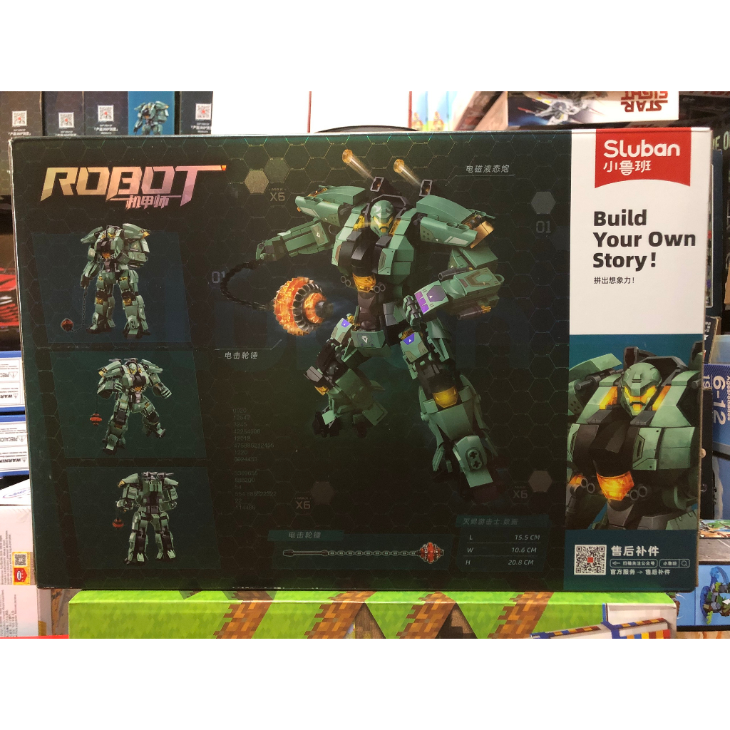 Đồ Chơi Robot Đại Địa Xếp Hình Sluban B 1153