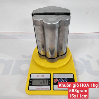 Khuôn làm giò lụa nắp thụt giò hoa 1000 gr làm giò chả, chả lụa, giò thủ chuyên nghiệp