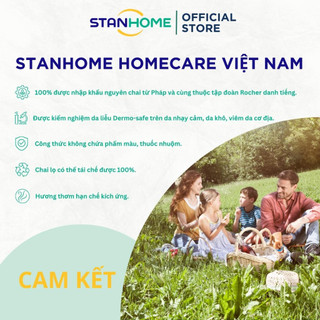 Nước lau sàn đậm đặc từ tự nhiên Stanhome Multi Floor Ecolabel 1000ml khô nhanh, sạch bóng