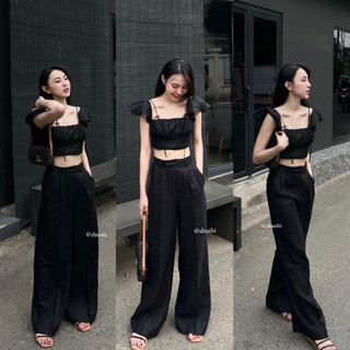 𝗣𝗜𝗗𝗜 𝗧𝗢𝗣 - Áo Bèo Nhún Linen Cao Cấp ( ảnh chính chủ )