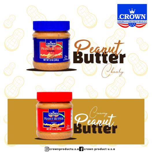 Bơ đậu phộng 340g – Crown