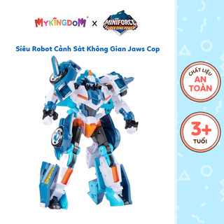 Đồ Chơi MINIFORCE Siêu Robot Cảnh Sát Vũ Trụ Cá Mập Jaws Cop 309001