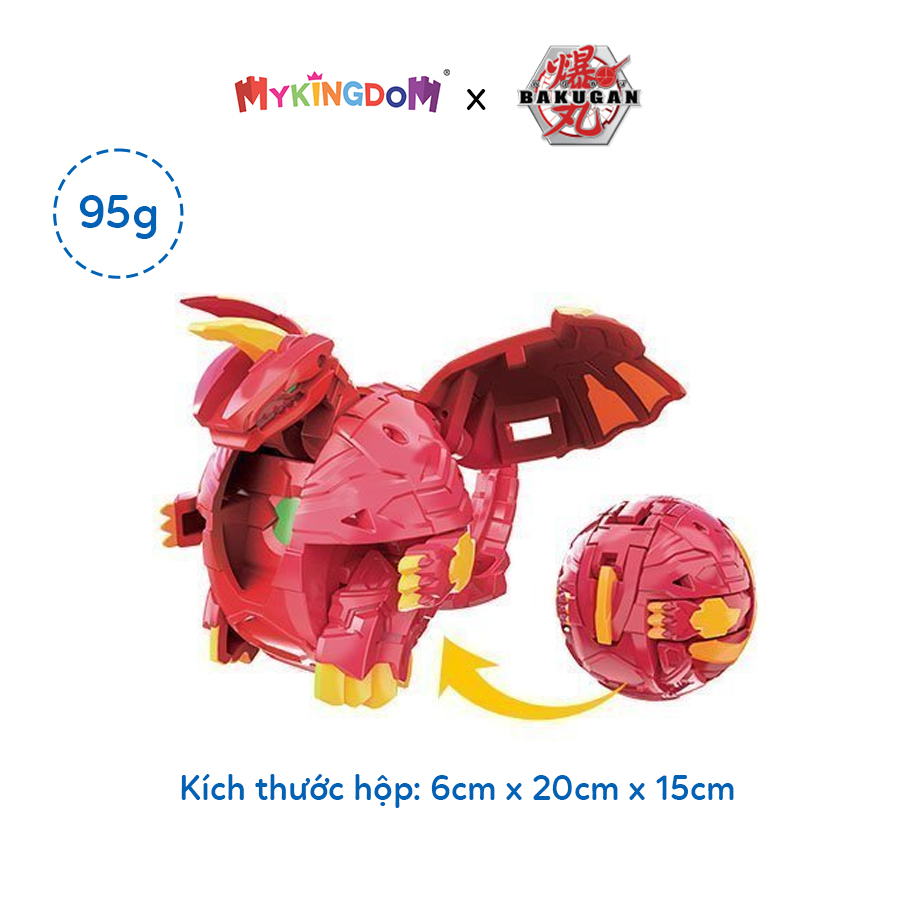 BAKUGAN - Chiến Binh Rồng Lửa DRAGONOID RED 123965