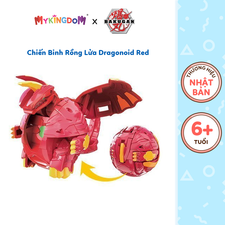 BAKUGAN - Chiến Binh Rồng Lửa DRAGONOID RED 123965