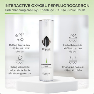 Tinh chất cung cấp oxy cho da, giúp thanh lọc và khỏe da Rejuve Interactive Oxygel Perfluorocarbon