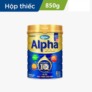 Sữa bột Vinamilk Dielac Alpha gold Số 1,2,3,4 Lon 400g/850g/1.45kg