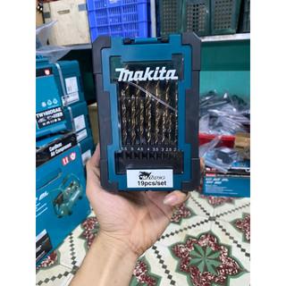 Bộ mũi khoan kim loại m-force hss makita d-67583