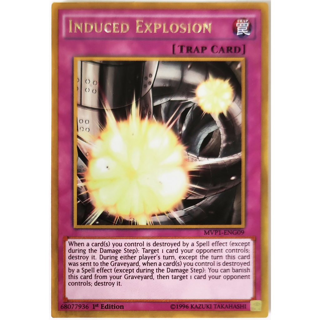 [Thẻ Yugioh] Induced Explosion |EN| Gold Rare