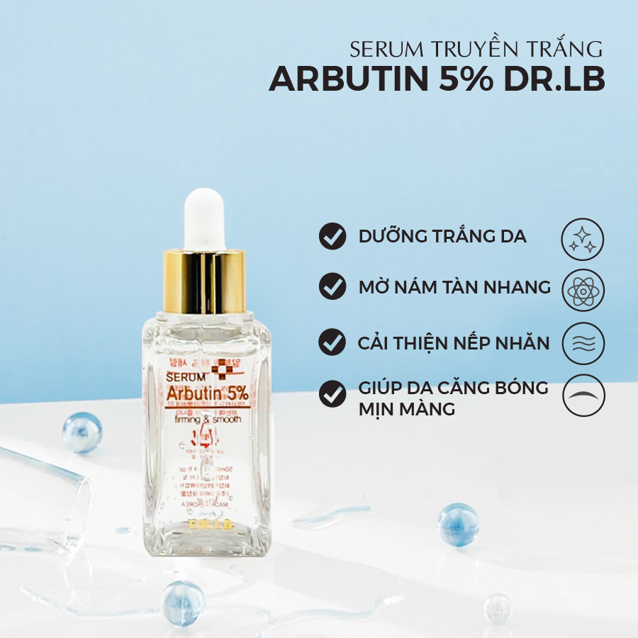 Serum dưỡng trắng Arbutin 5% Dr.Lb cao cấp Hàn Quốc
