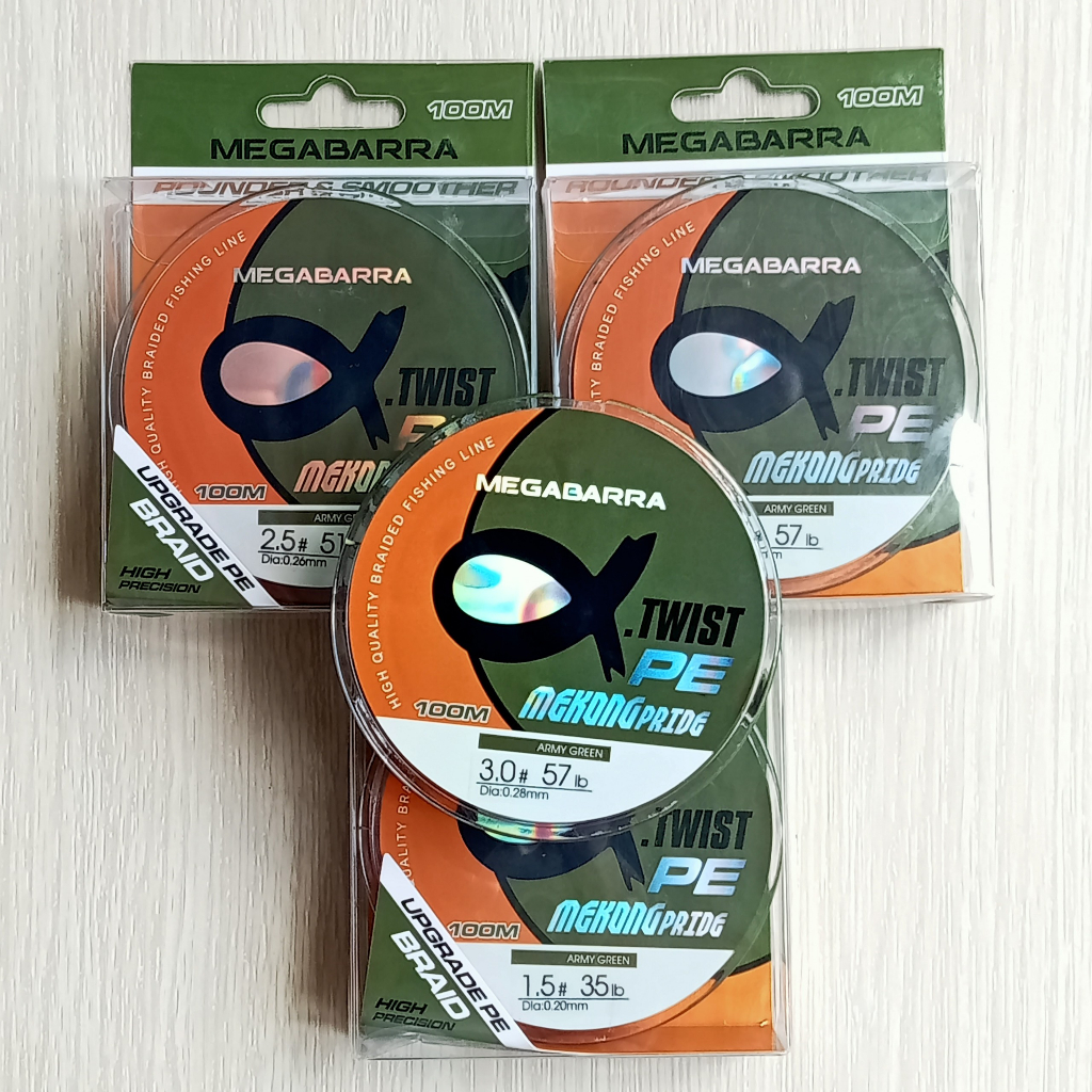 Dù câu cá MEGABARRA MEKONG PRIDE 4X 100m