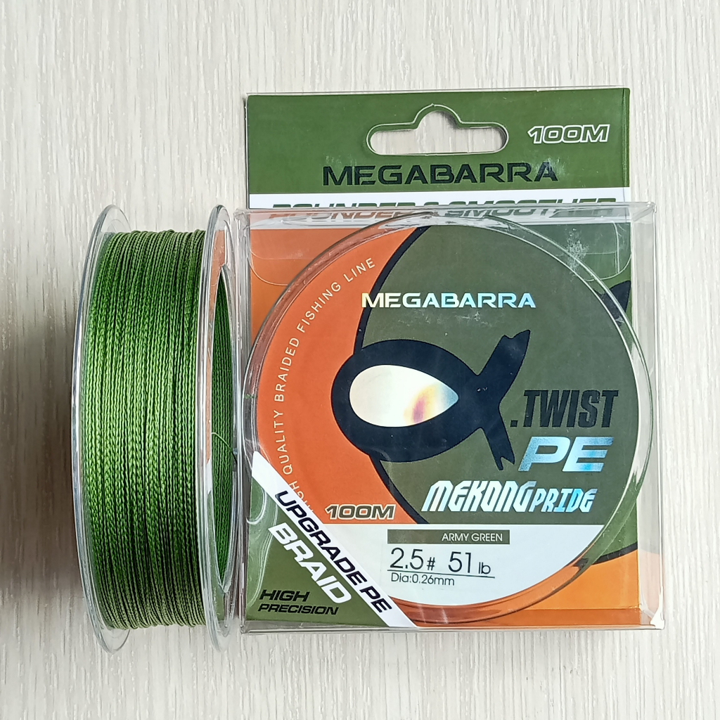 Dù câu cá MEGABARRA MEKONG PRIDE 4X 100m