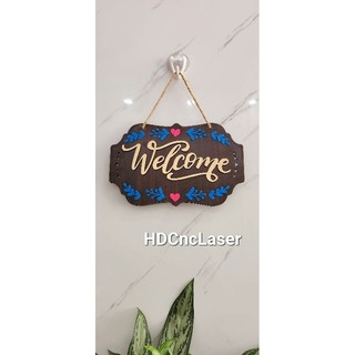 Bảng gỗ khắc tên, trang trí, decor