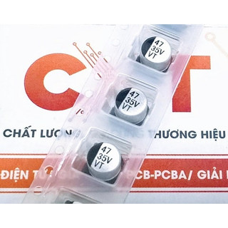 Tụ nhôm 47uf 35v 6.3x5.4mm