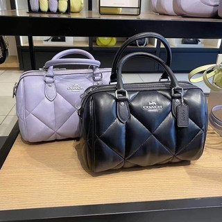 Túi trống Coach chần chỉ
