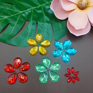 10 viên Đá gắn đuôi công trang trí tháp bánh/ đá giọt nước