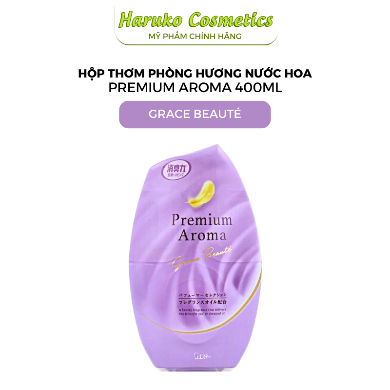 Hộp thơm phòng hương nước hoa cao cấp Premium Aroma Nhật Bản 400ml